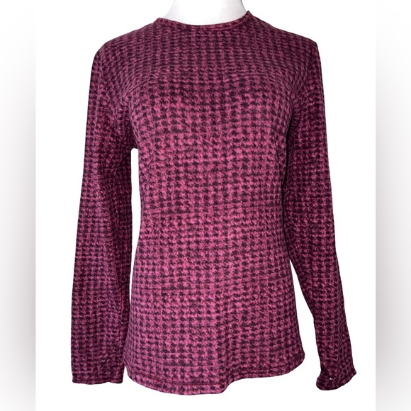 Cuddl Duds Chill Chasers Stretch Fleece Warm Layers Long Sleeve Crew Top CD8486 - Picture 1 of 5